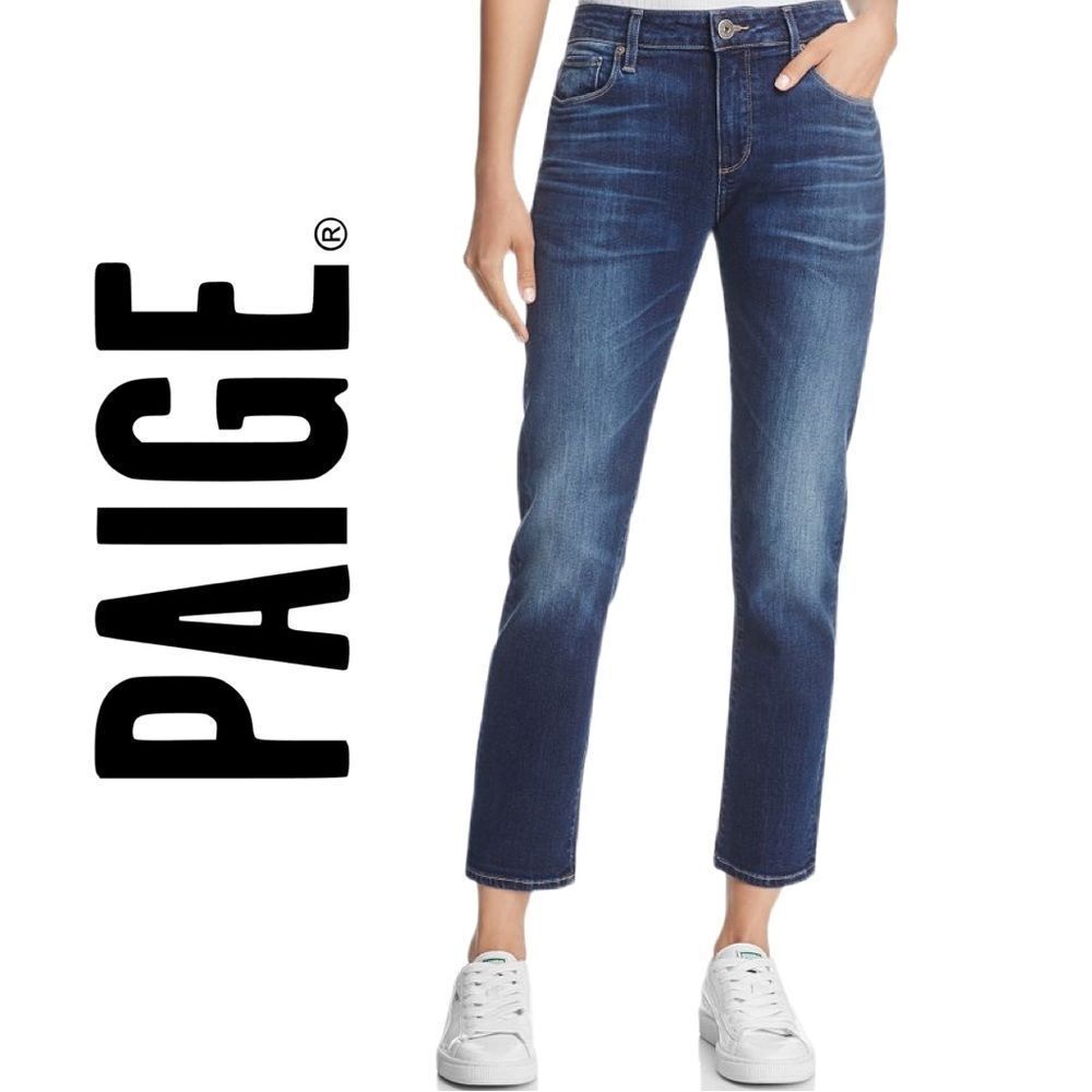 PAIGE Women’s High Rise Cropped Brigitte Jeans - Size 30‎